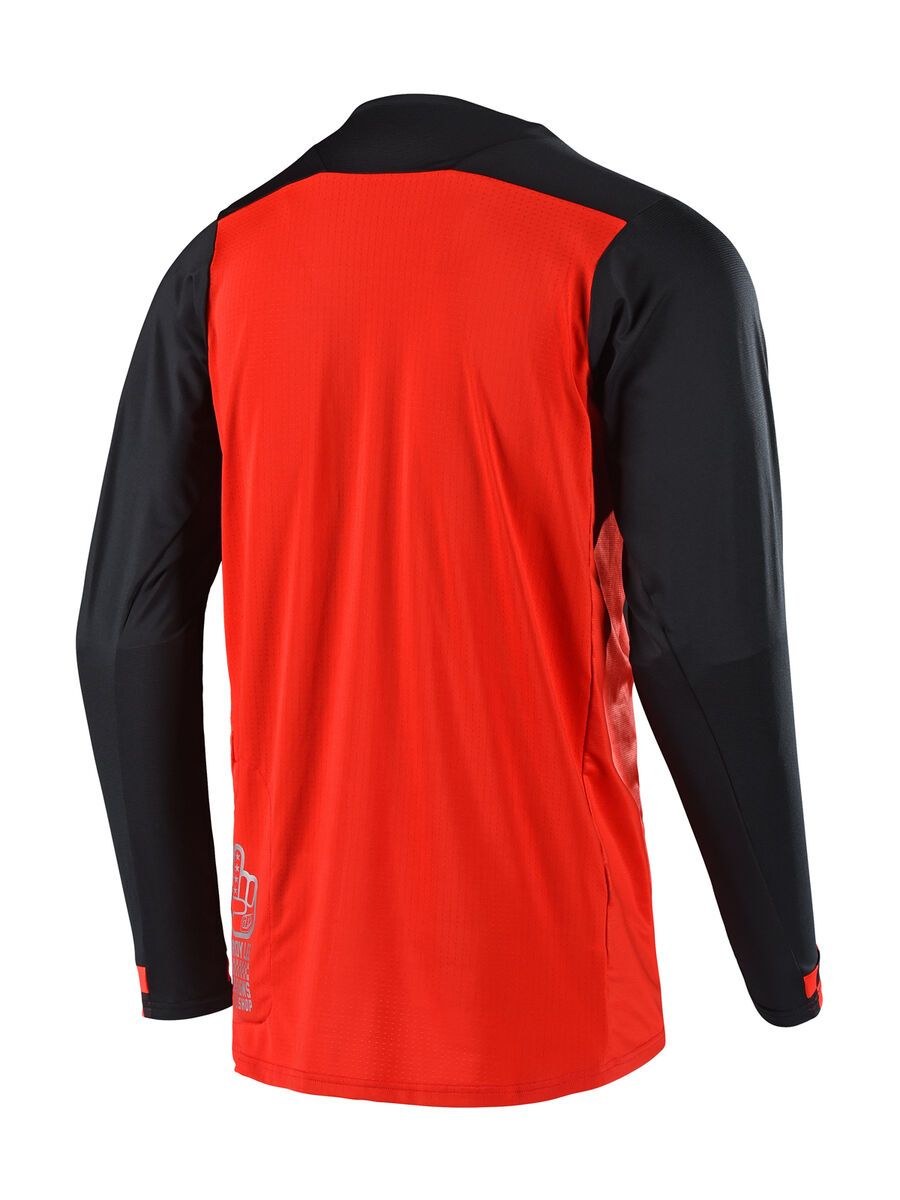 TroyLee Designs Skyline Checker L/S Jersey, red/black - Bild 2