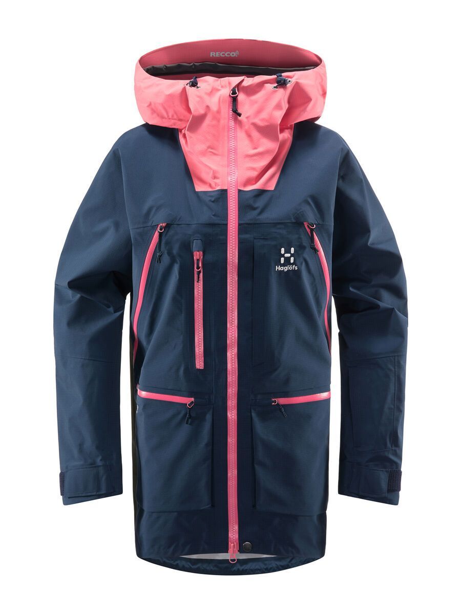 Haglöfs Vassi GTX Pro Jacket Women, tarn blue/tulip pink - Bild 1