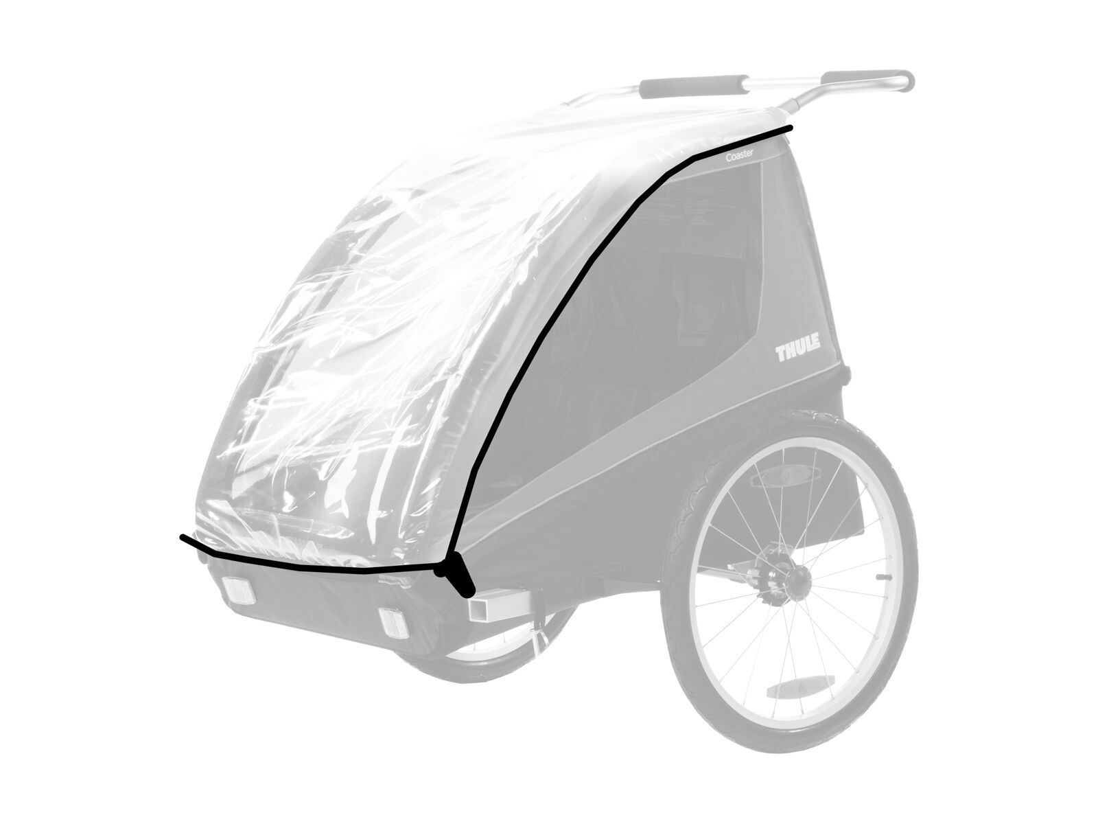 Thule Rain Cover - Coaster/Cadence - Bild 1