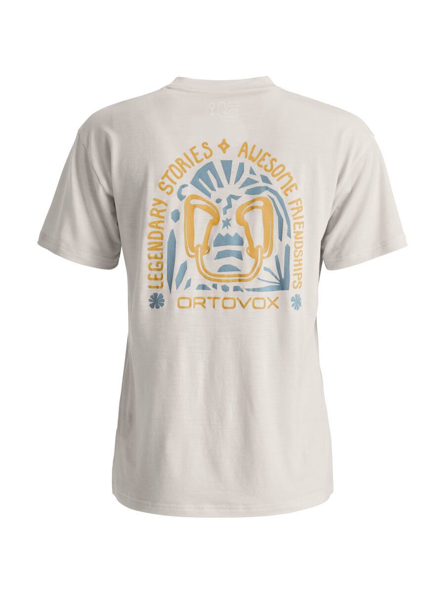 Ortovox 150 Merino Cool Climbing Vibes TS W, white tea - Bild 2
