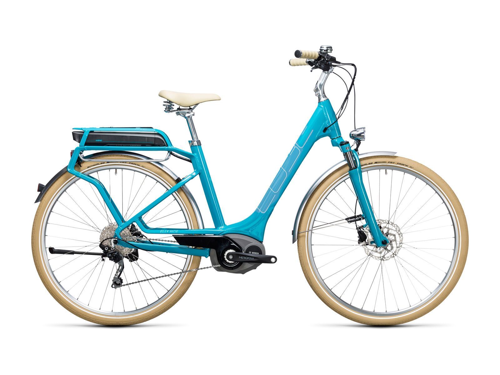 Cube Elly Ride Hybrid 500, blue´n´aqua - Bild 1