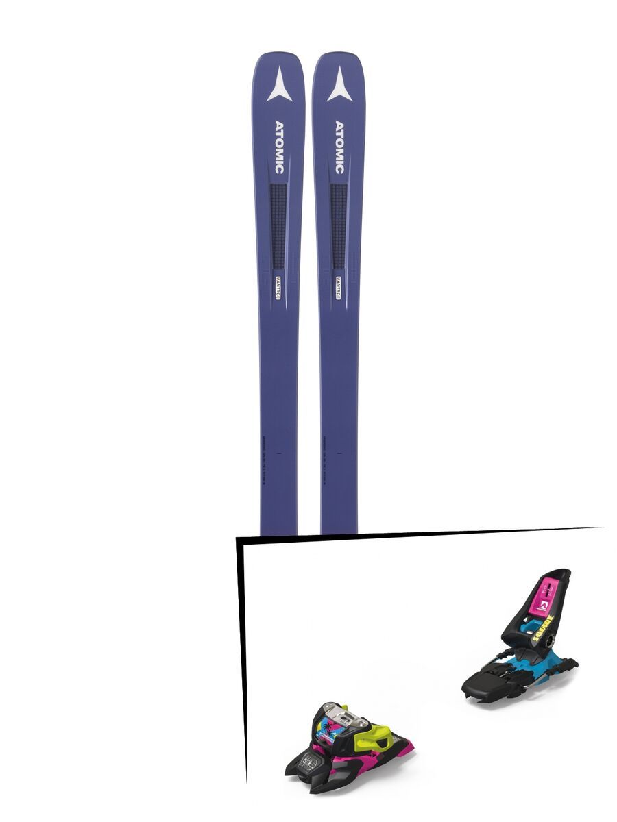 Set: Atomic Vantage 86 C W 2019 + Marker Squire 11 ID black/pink/blue - Bild 1