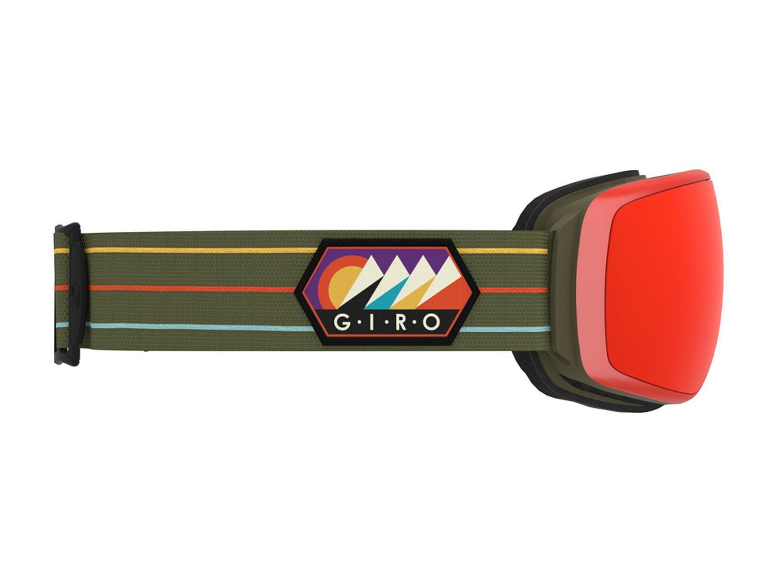 Giro Agent inkl. WS, camp out/Lens: vivid ember - Bild 4