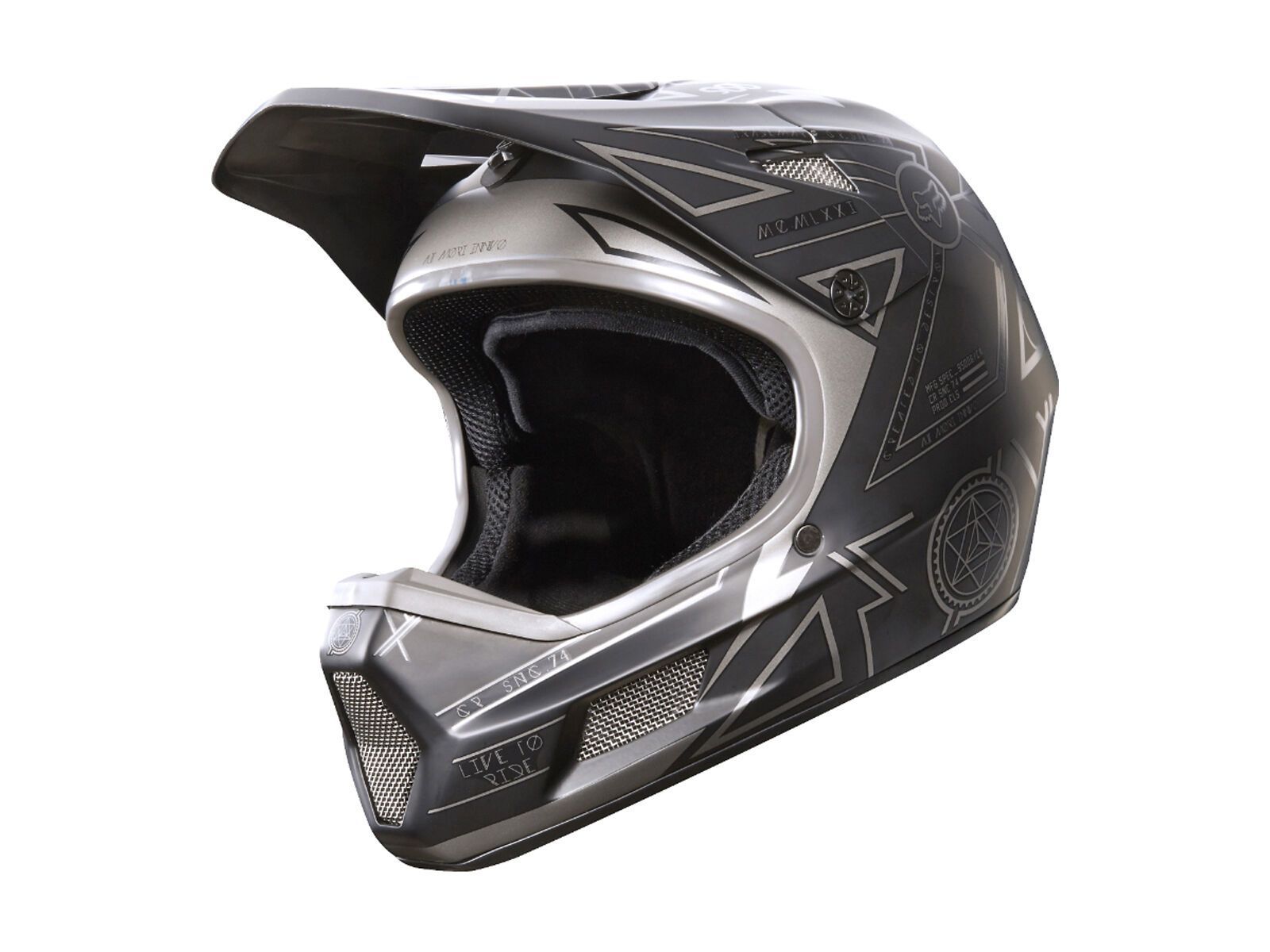 Fox Rampage Helmet Comp, priori black - Bild 1