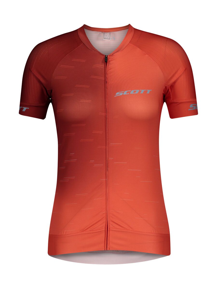 Scott RC Pro S/SL Women's Shirt, flame red/glace blue - Bild 1