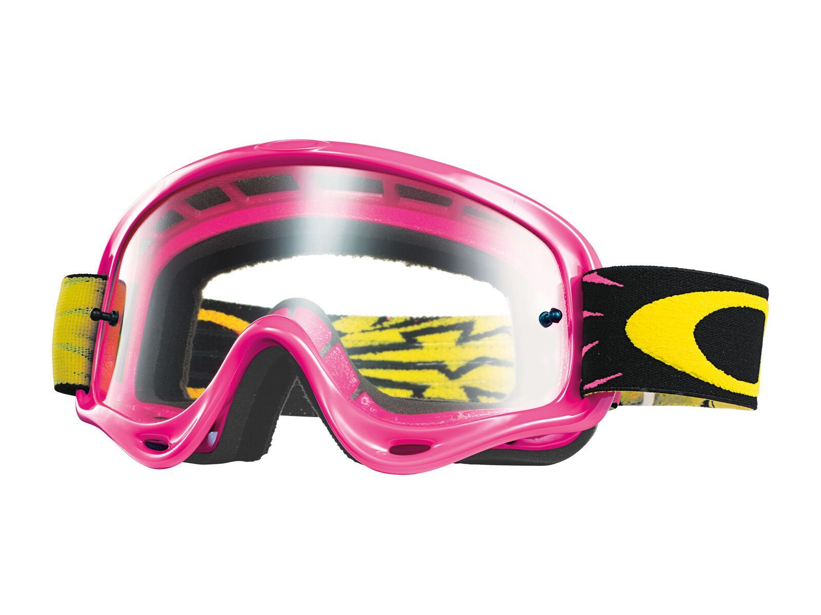Oakley XS O Frame MX, high voltage pink/clear - Bild 1