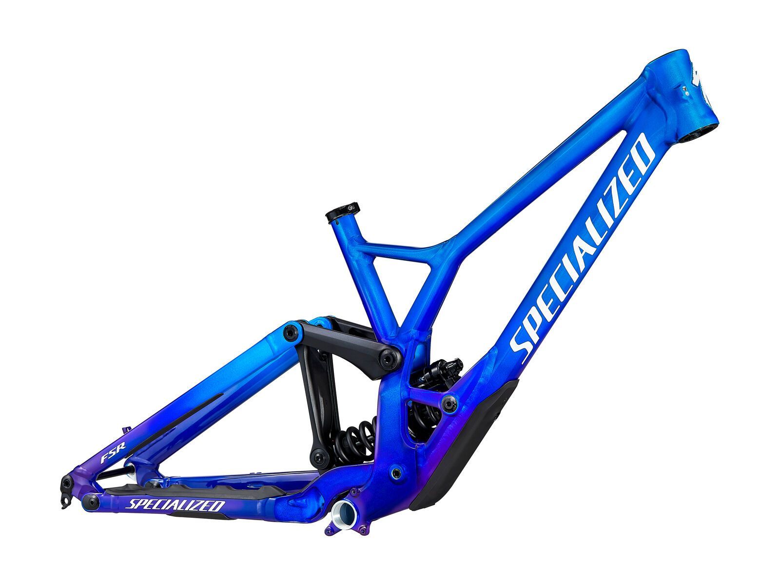Specialized Demo Race Frame, cobalt/blue tint/metallic white - Bild 1