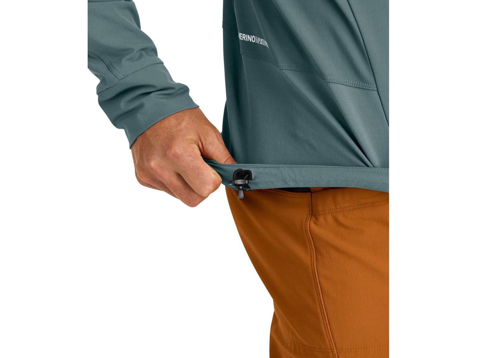 Ortovox Merino Shield Tec Pala Light Jacket M, arctic grey - Bild 5