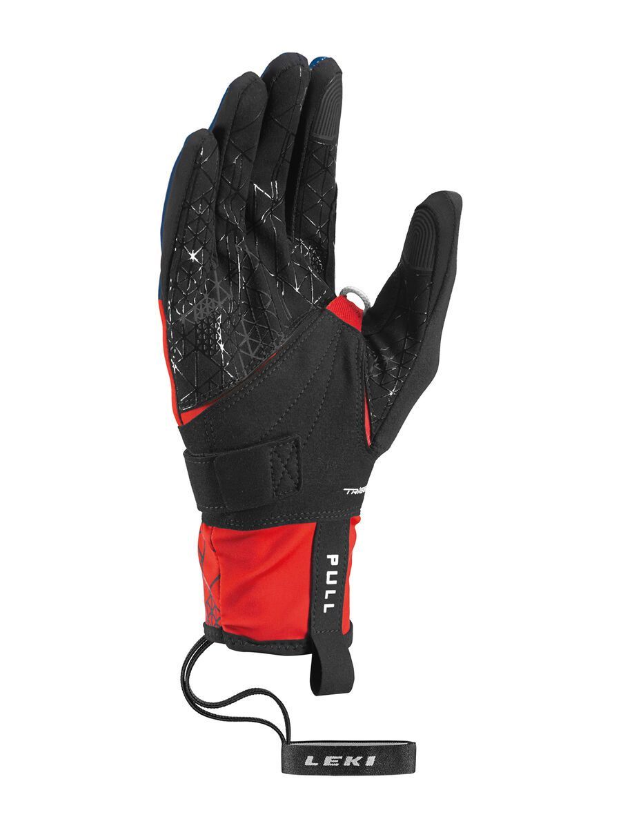 Leki Tour Guide V Glove, rot-blau - Bild 2