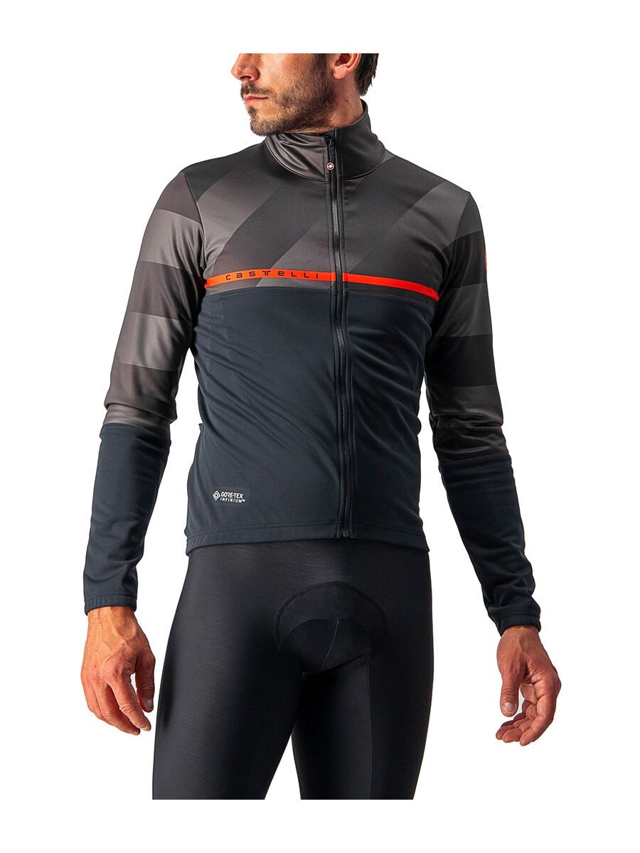 Castelli Finestre Jacket, light black/dark gray - Bild 5