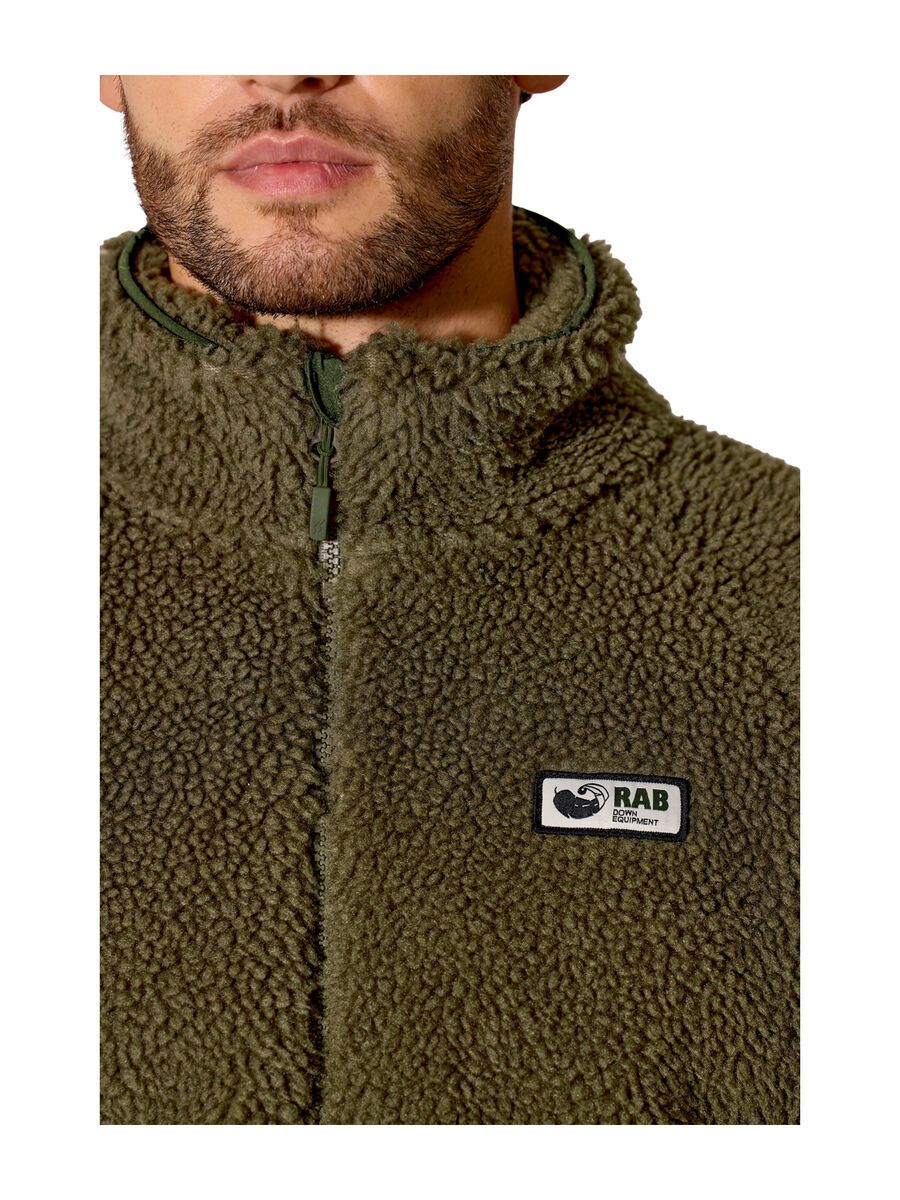 Rab Original Pile Jacket, light khaki - Bild 7
