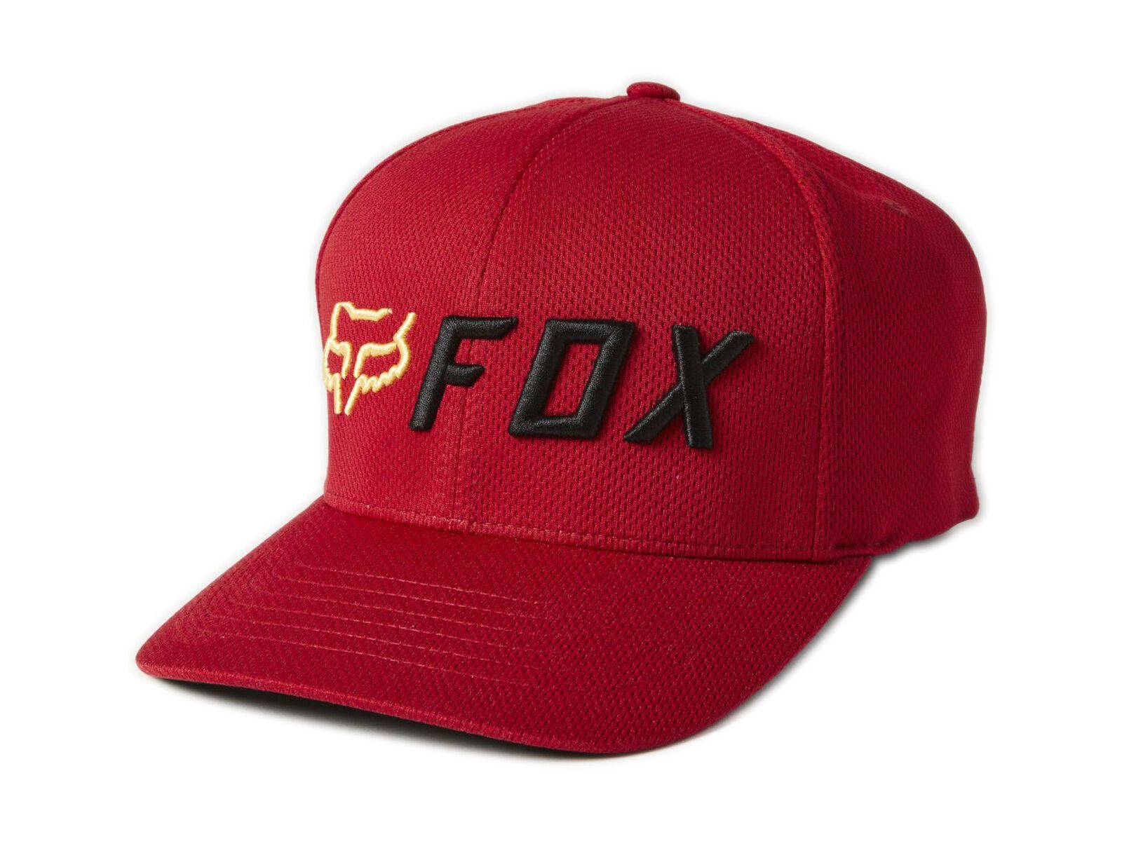 Fox Apex Flexfit Hat, red/black - Bild 1