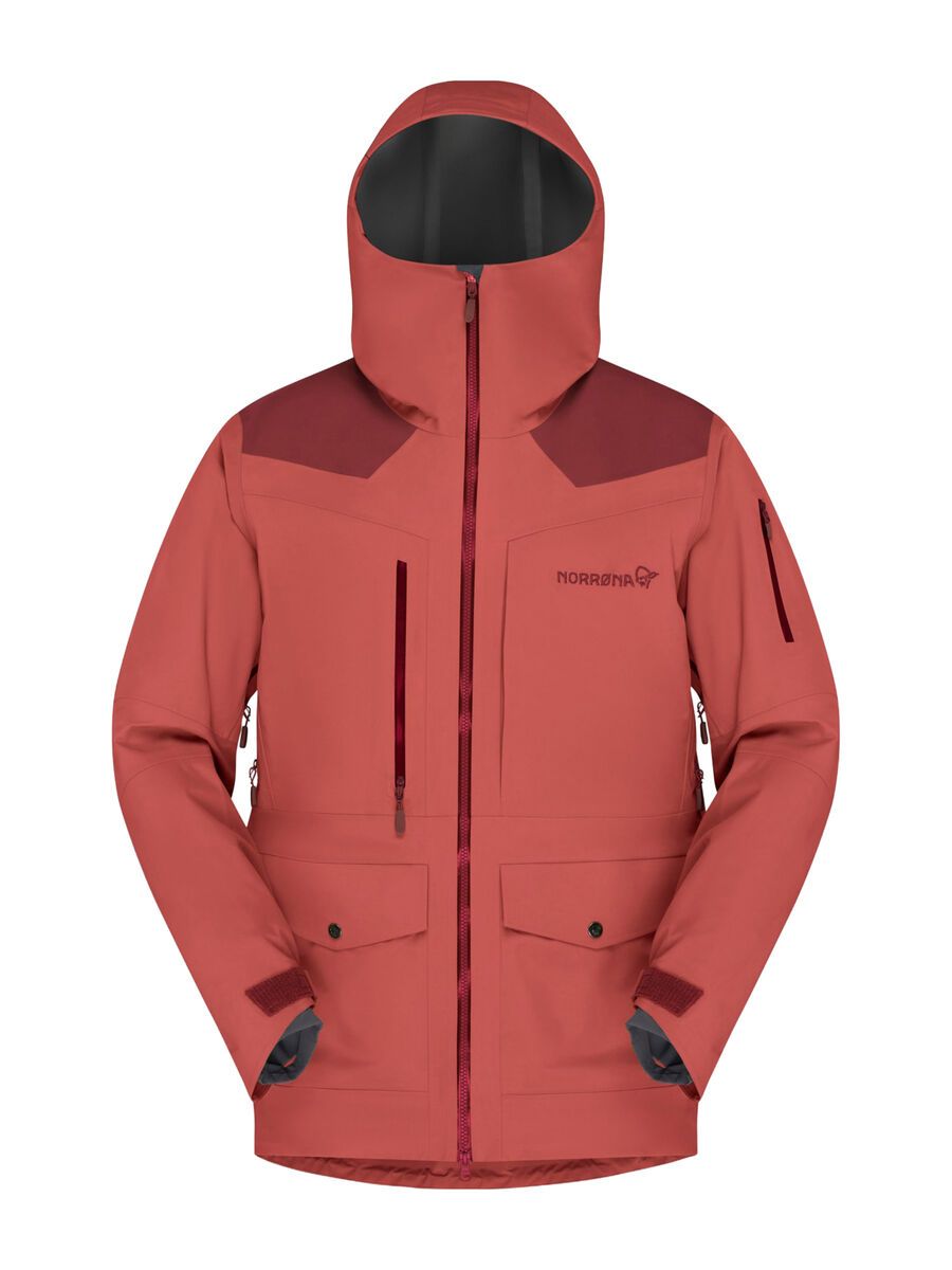 Norrona tamok dri3 Jacket M's, cowhide/port - Bild 1