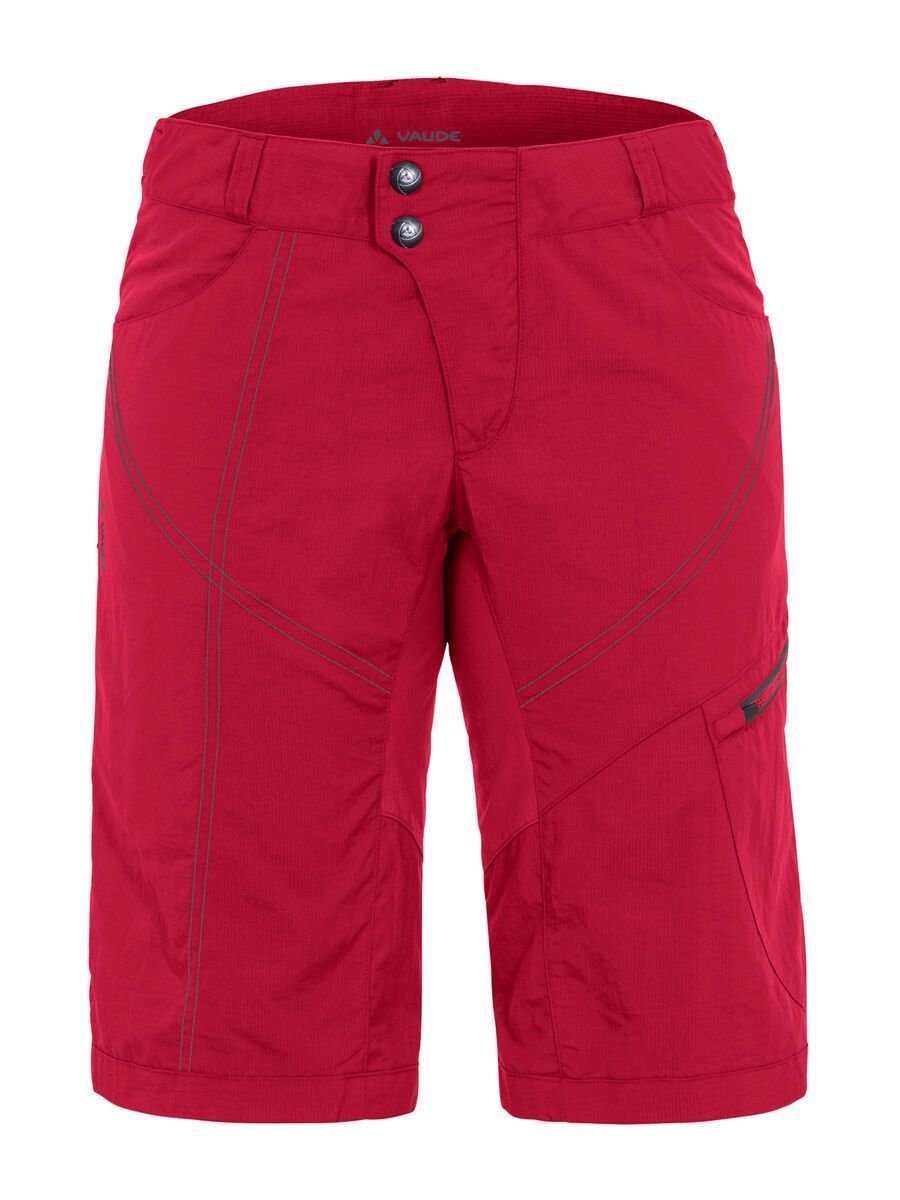 Vaude Womens Tamaro Shorts inkl. Innenhose, indian red - Bild 1