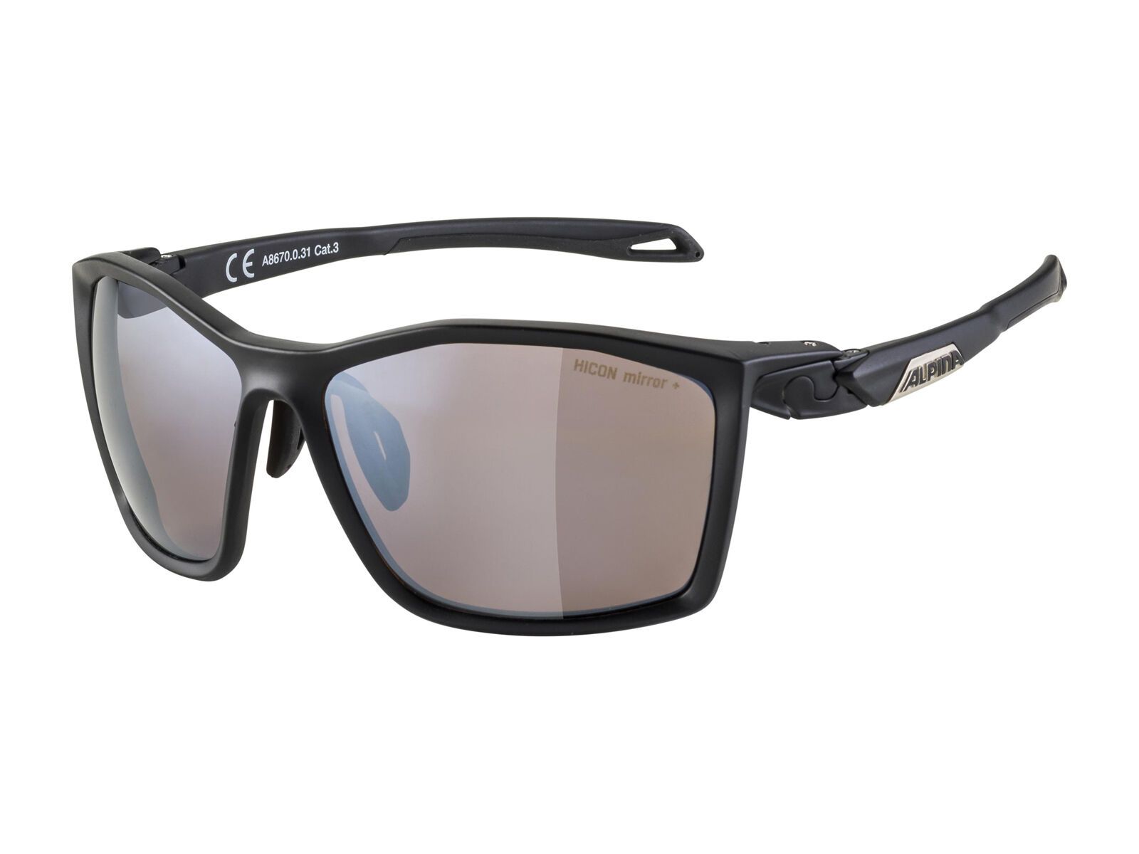 Alpina Twist Five Q-Lite Mirror Black, black matt - Bild 1