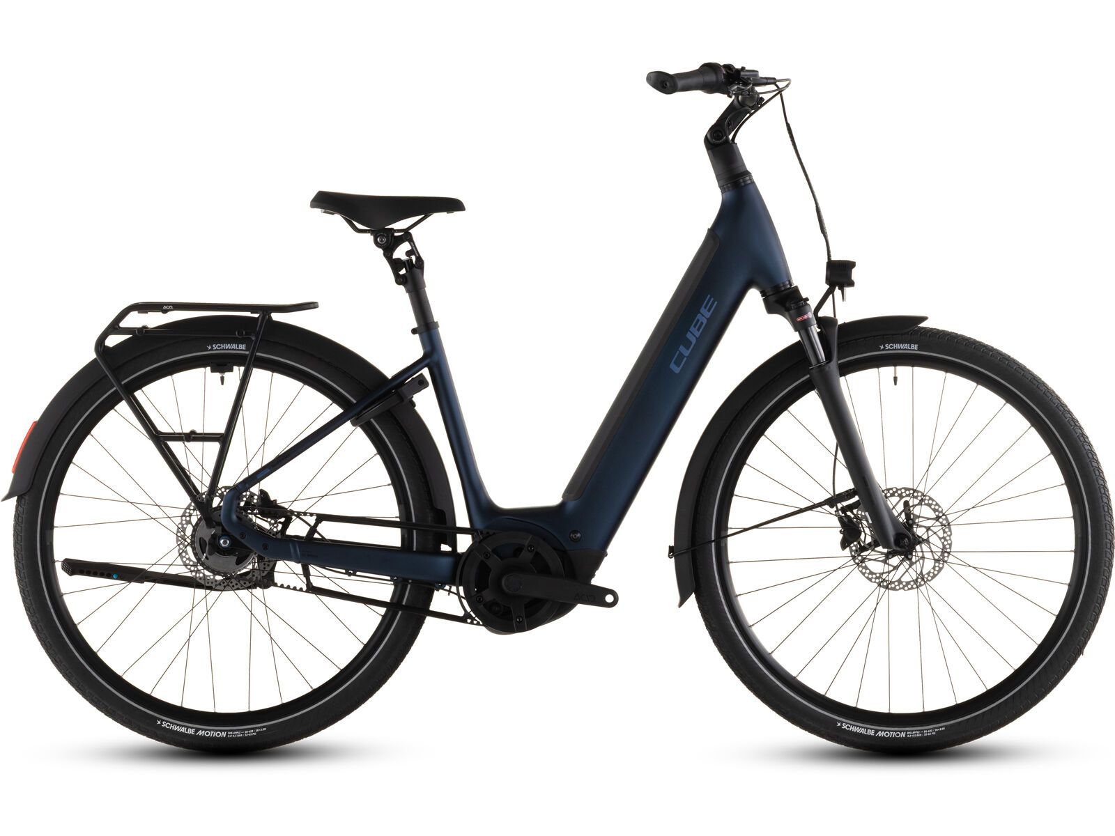 Cube Supreme Hybrid Deluxe One 600 Easy Entry 28, indigoblue´n´switch - Bild 1
