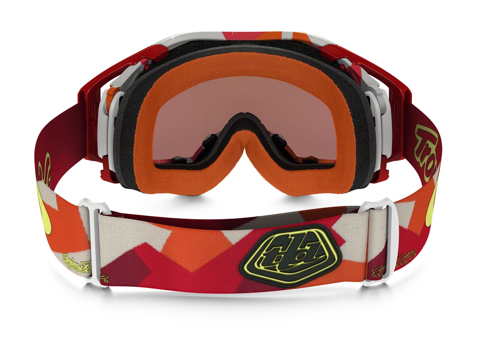 Oakley Airbrake MX Prizm Troy Lee, splinter orange/Lens: prizm mx bronze - Bild 4