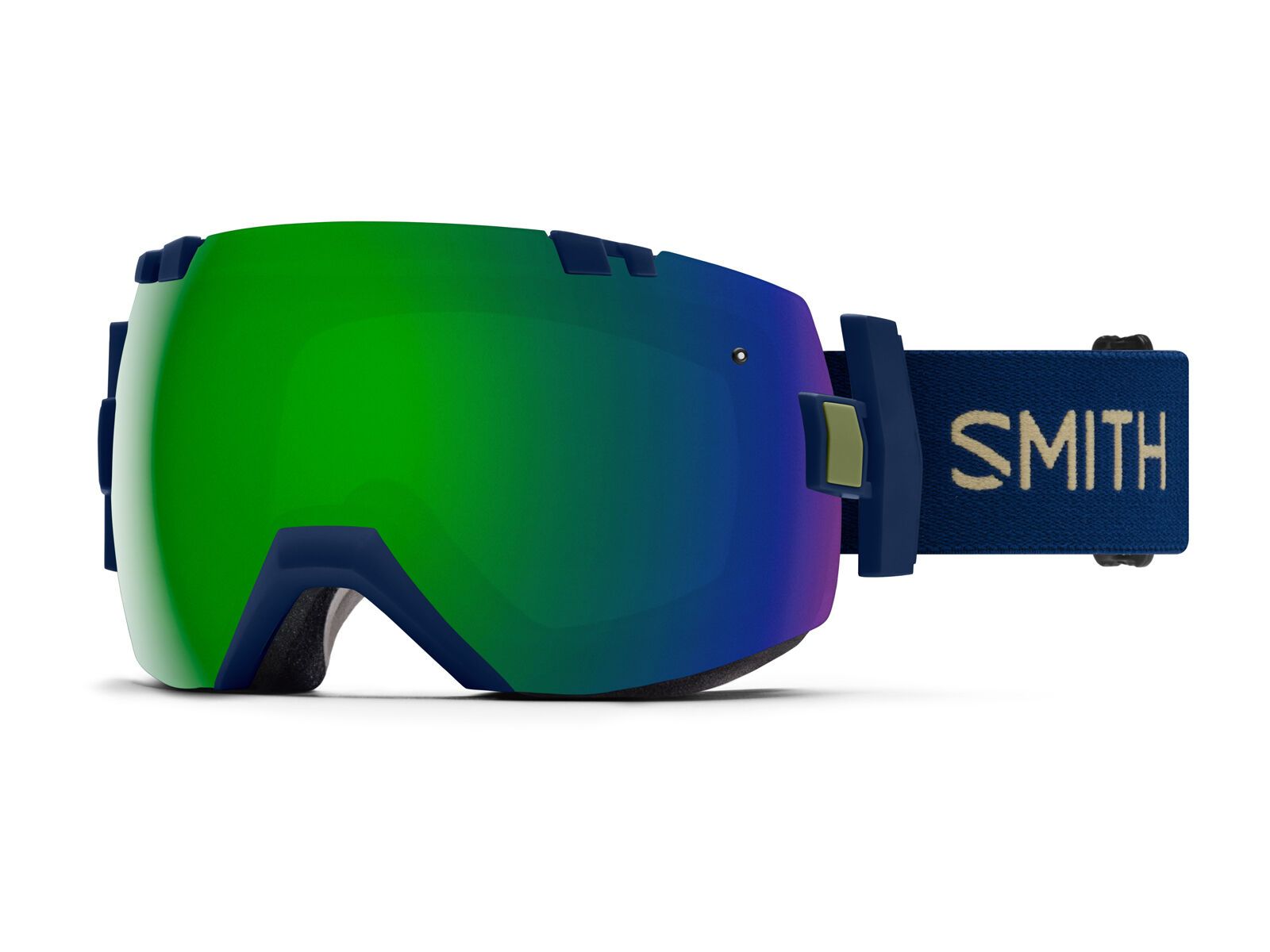 Smith I/OX inkl. Wechselscheibe, navy camo split/Lens: sun green mirror chromapop/storm rose flash - Bild 1
