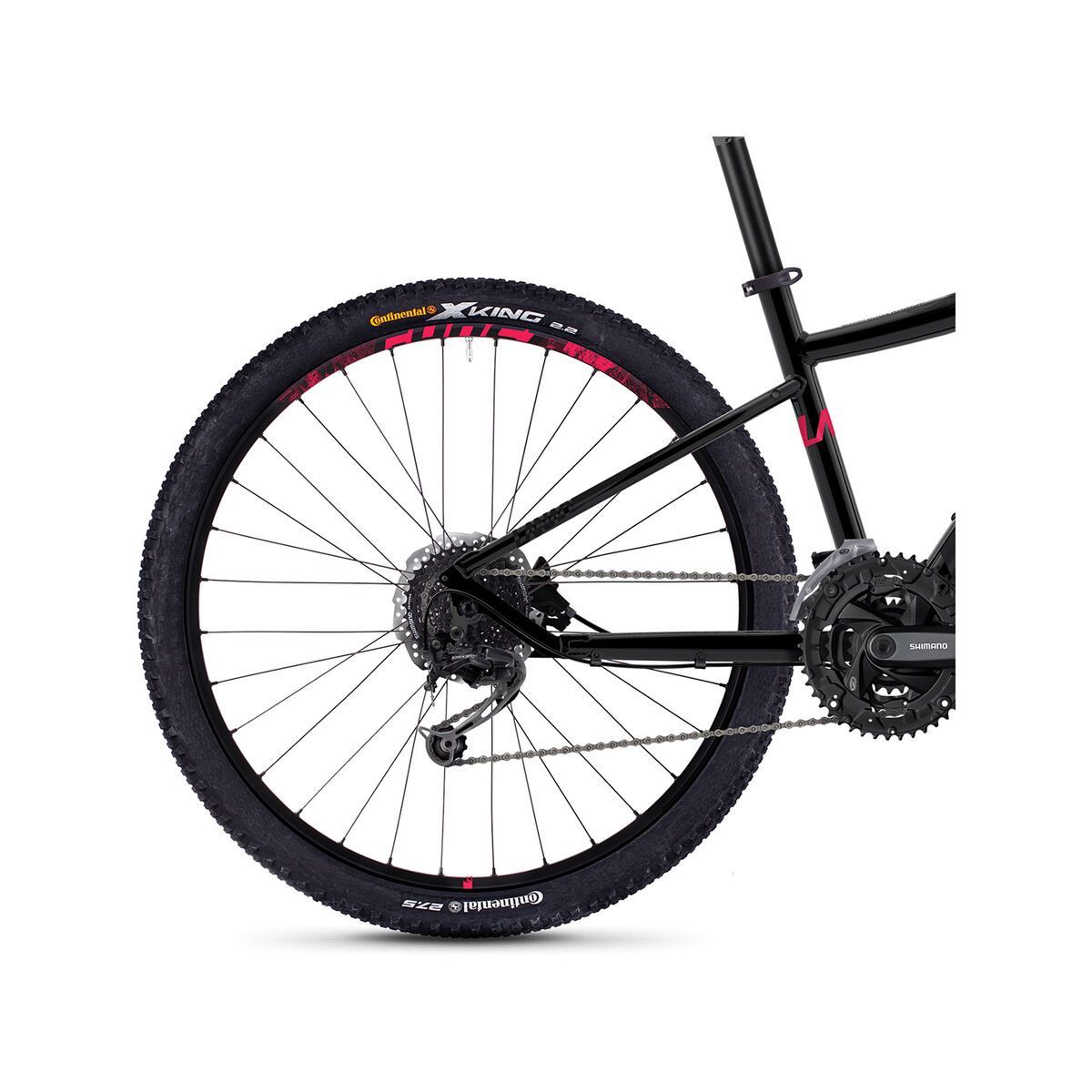 Ghost Lanao 4.7 AL, night black/neon pink - Bild 4