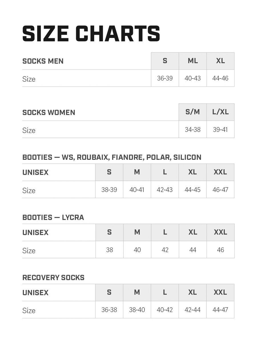 Sportful Race Winter Sock, black/orange - Bild 2