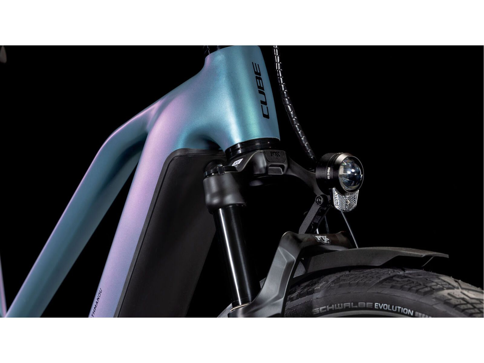 Cube Kathmandu Hybrid SLX 800 Trapeze, smaragdgrey´n´black - Bild 6