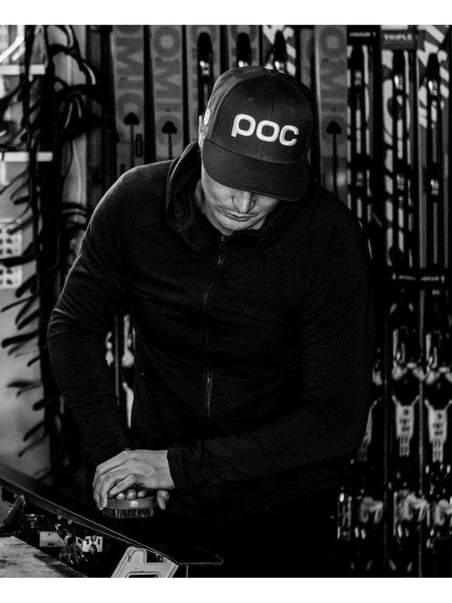 POC M's Merino Zip Hood, turmaline navy - Bild 3