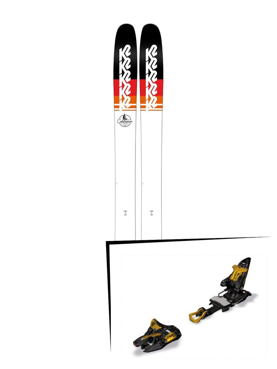Set: K2 SKI Catamaran 2018 + Marker Kingpin 13 - Bild 1