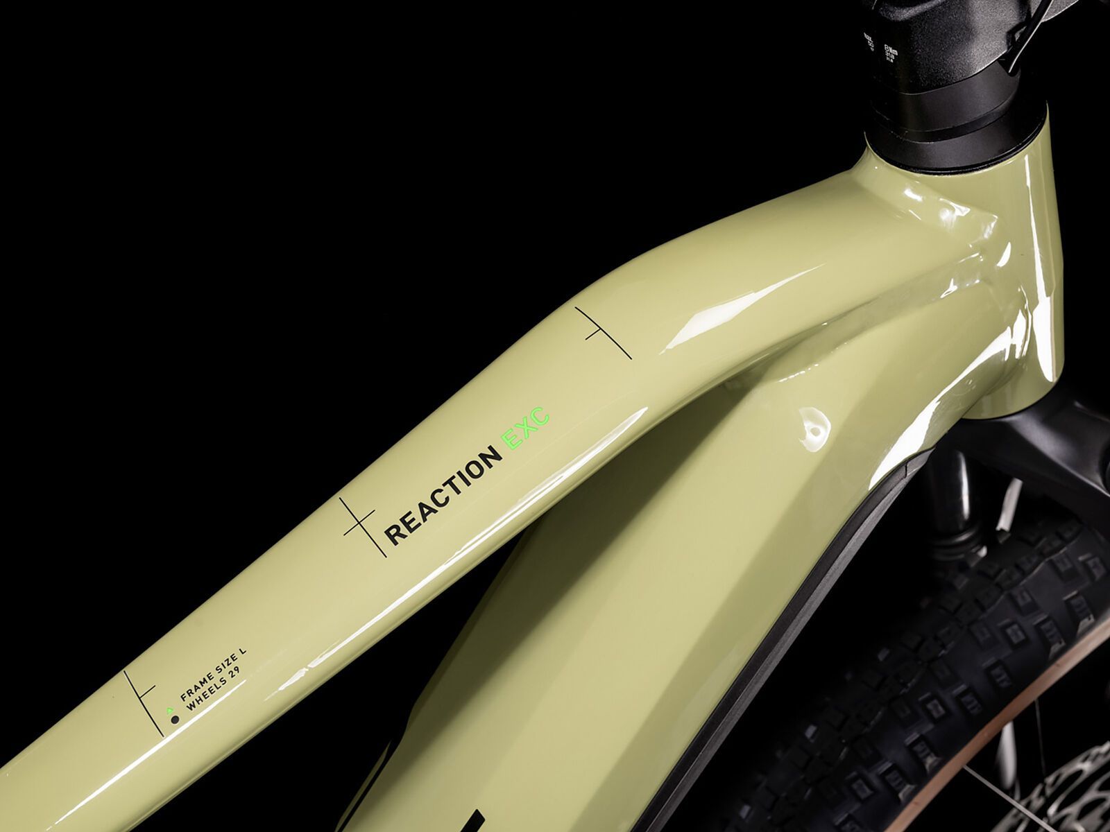 Cube Reaction Hybrid EXC 750 29 Trapeze, green´n´flashgreen - Bild 2