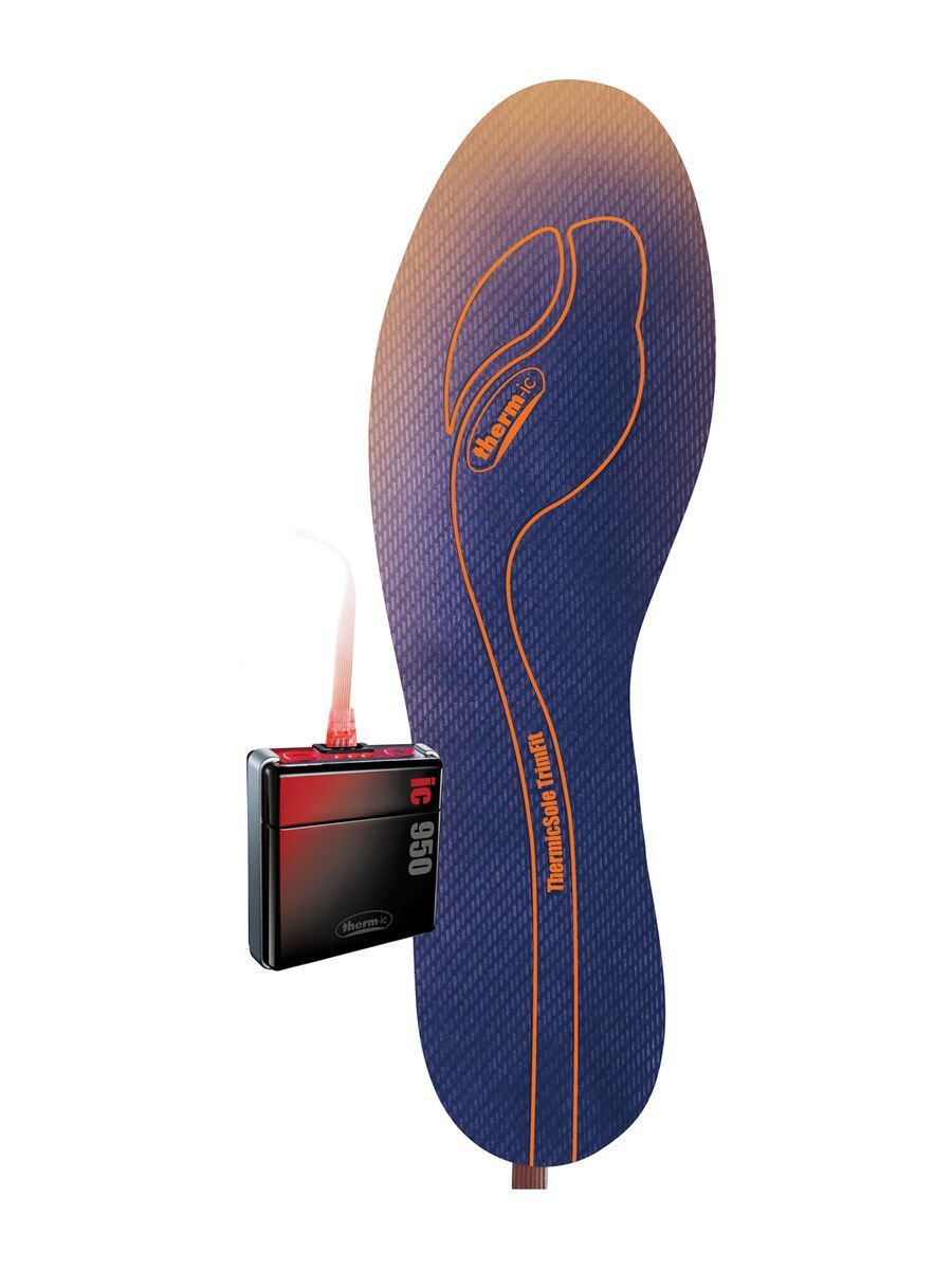 Therm-ic SmartPack Set IC 950 + ThermicSole TrimFit, black/red/silver - Bild 1