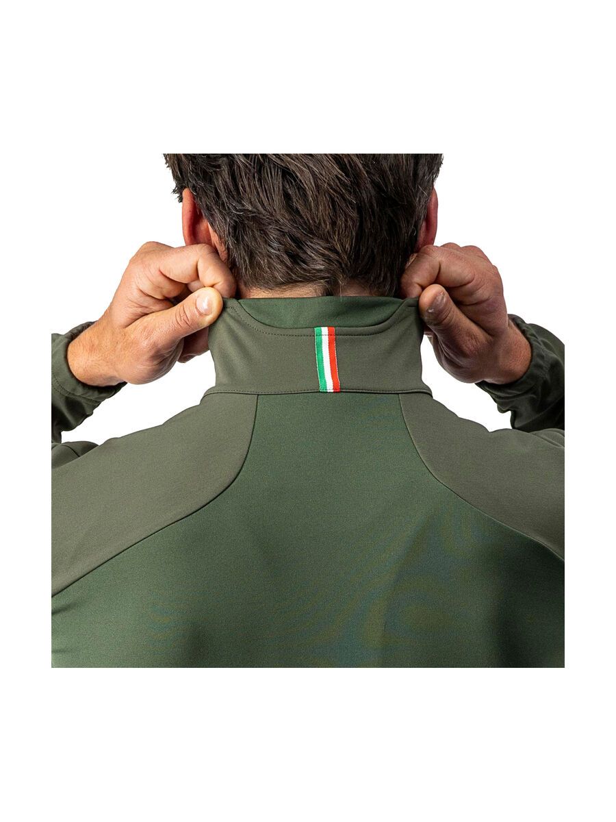 Castelli Transition 2 Jacket, military green/red reflex - Bild 4