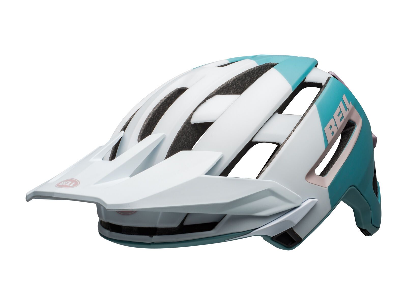 Bell Super Air MIPS, matte/gloss white/purple - Bild 1