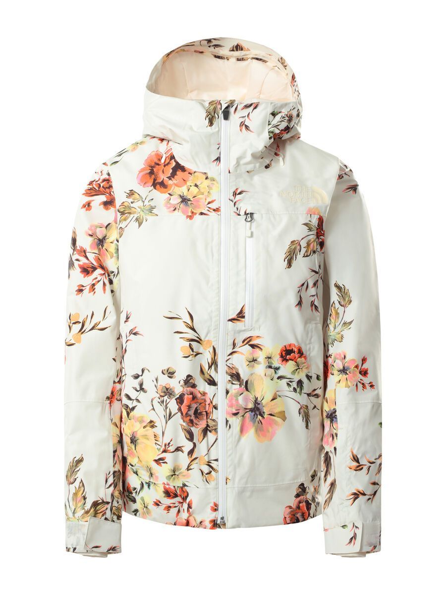 The North Face Women’s Descendit Jacket, gardenia white apres flower print - Bild 1