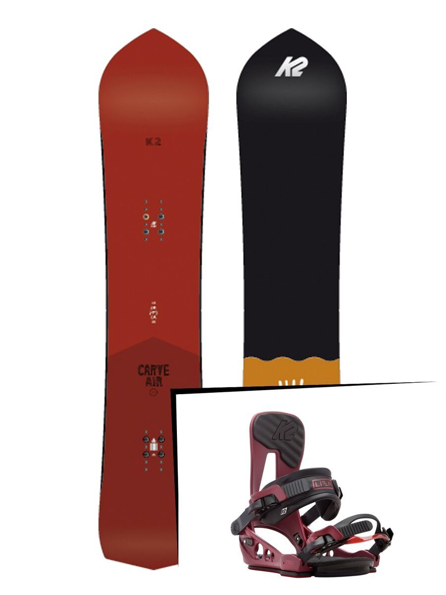 Set: K2 Carve Air 2017 +  Lien AT (1728723S) - Bild 1