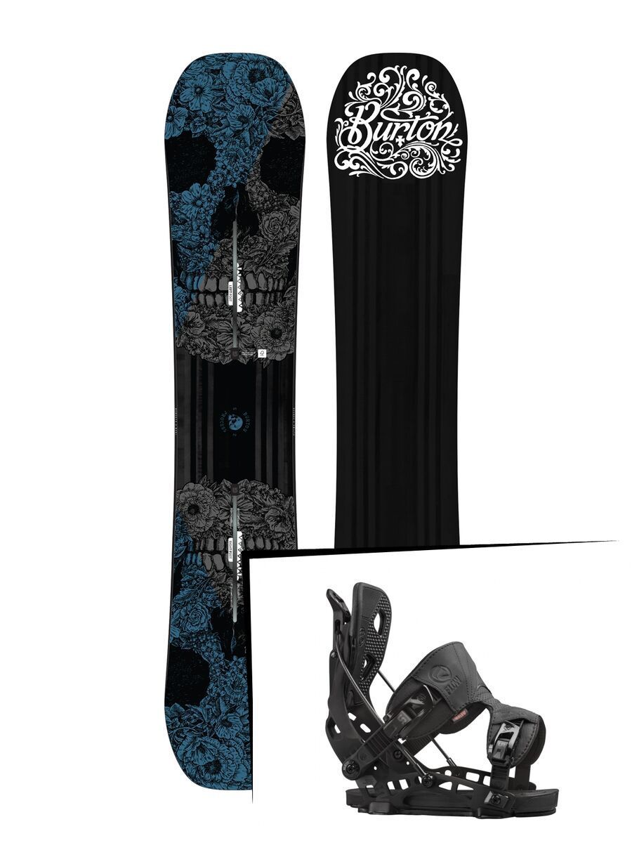 Set: Burton Process Off-Axis 2017 + Flow NX2 (1513115S) - Bild 1