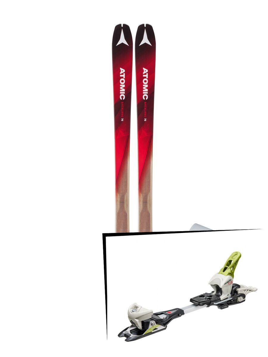Set: Atomic Backland 78 + Skin 2018 + Fritschi Diamir Eagle 12 lemongrass - Bild 1