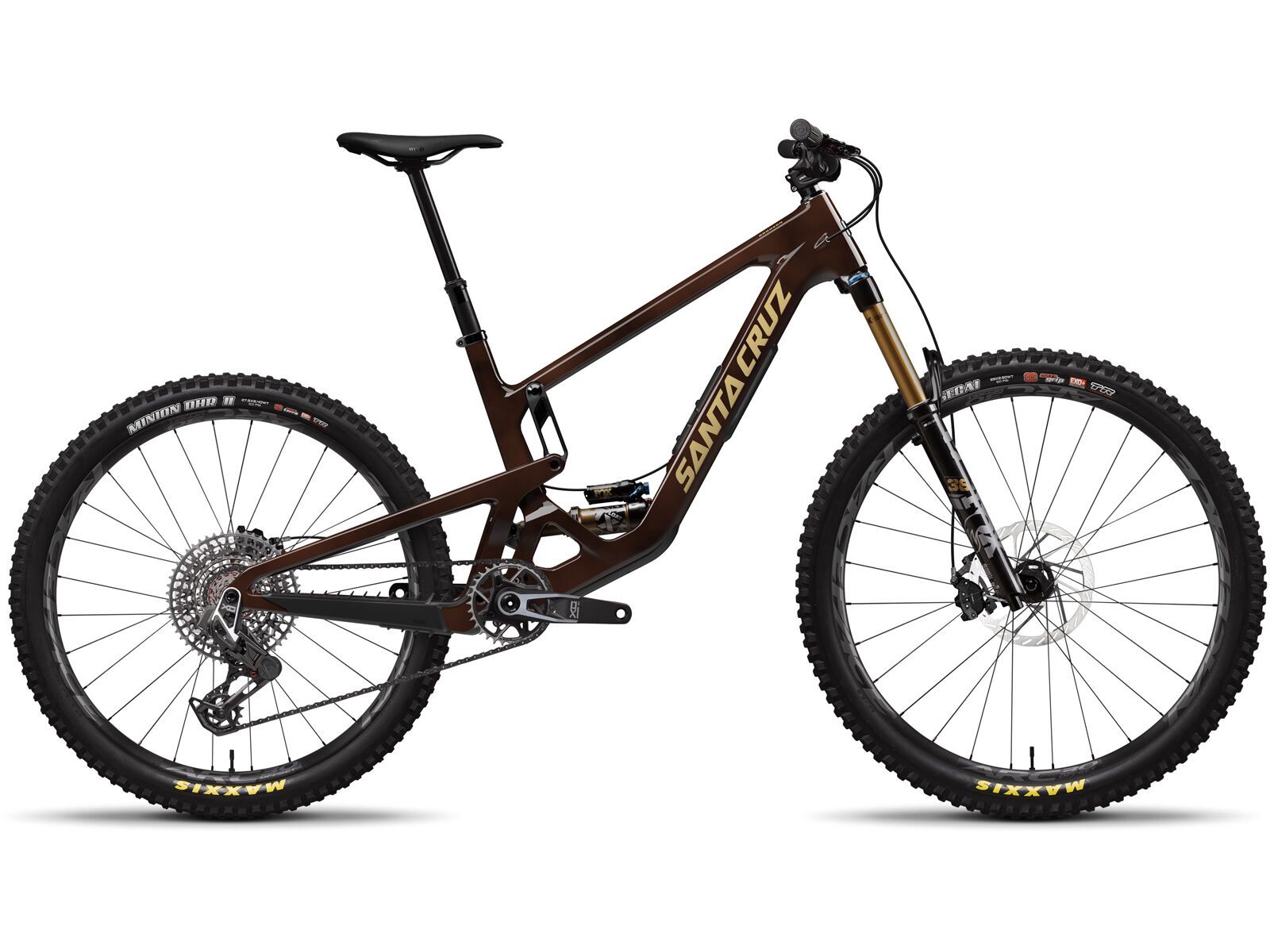 Santa Cruz Bronson CC / X0 AXS / MX, translucent root beer - Bild 1