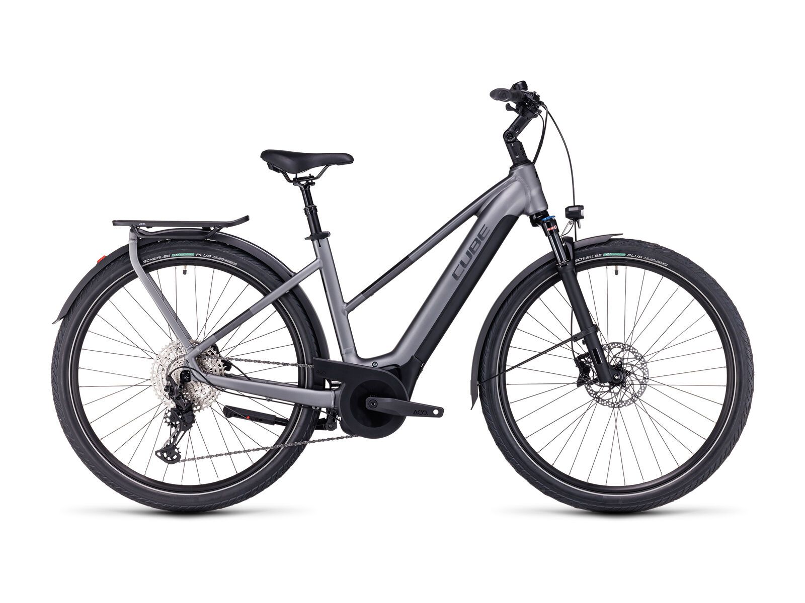 Cube Touring Hybrid EXC 500 Trapeze, grey´n´metal - Bild 1