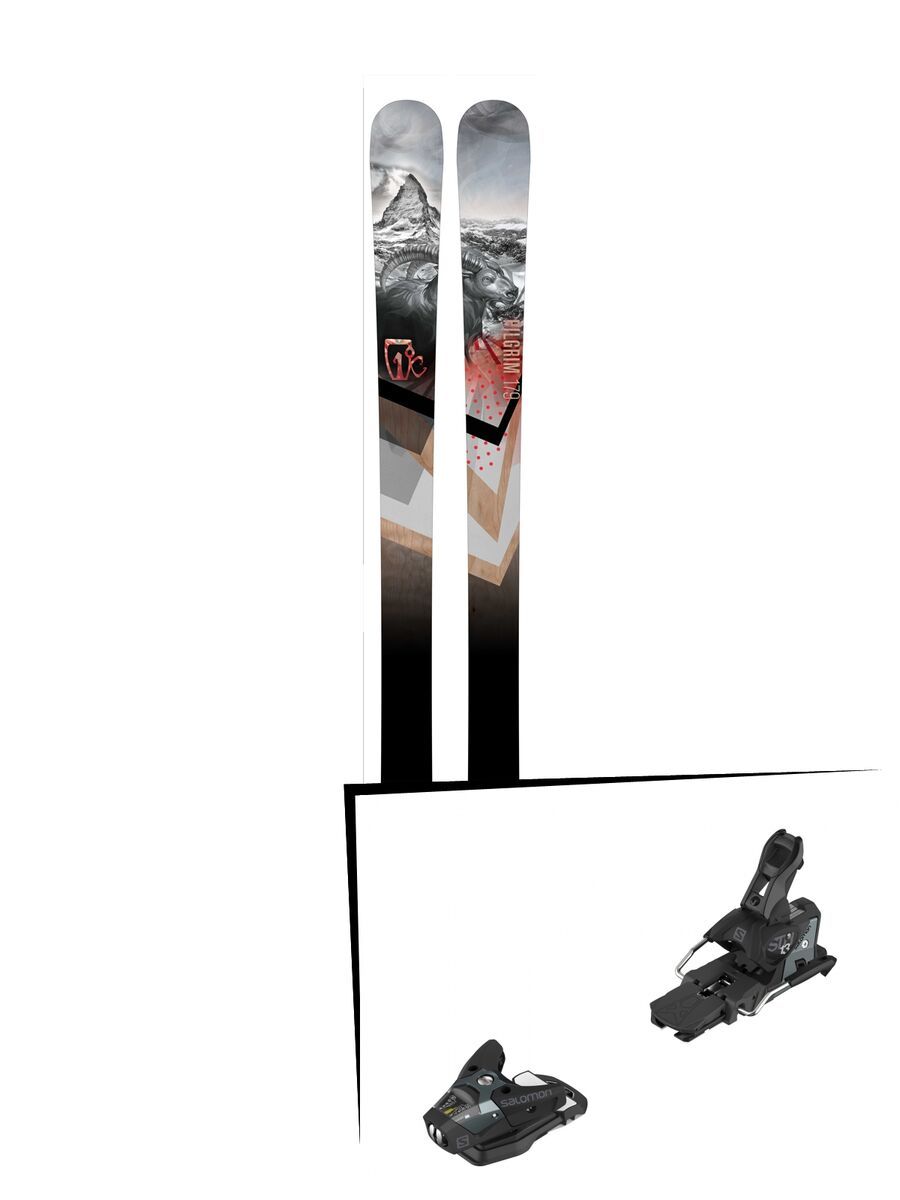 Set: Icelantic Pilgrim 2016 + Salomon STH2 WTR 13 (2212352) - Bild 1