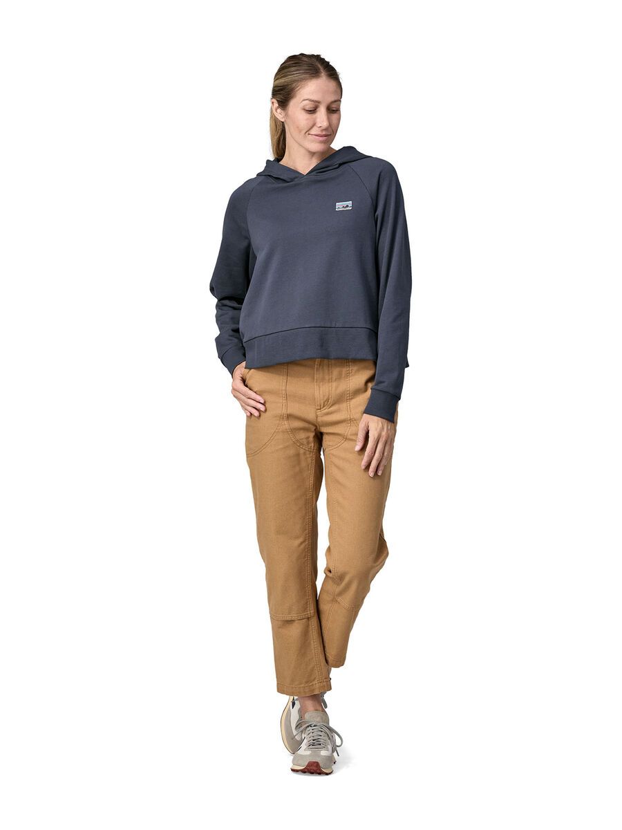 Patagonia Women's Regenerative Organic Certified Cotton Essential Hoody, smolder blue - Bild 4