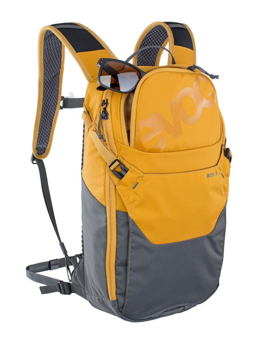 Evoc Ride 8 + Hydration Bladder 2, loam/carbon grey - Bild 4
