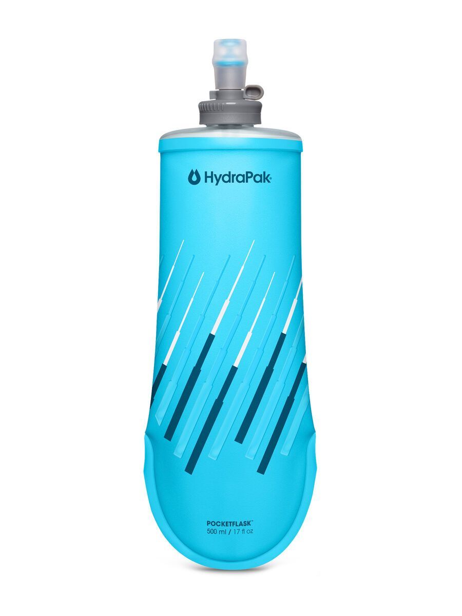Hydrapak Pocket Flask 500 ml, malibu blue - Bild 1