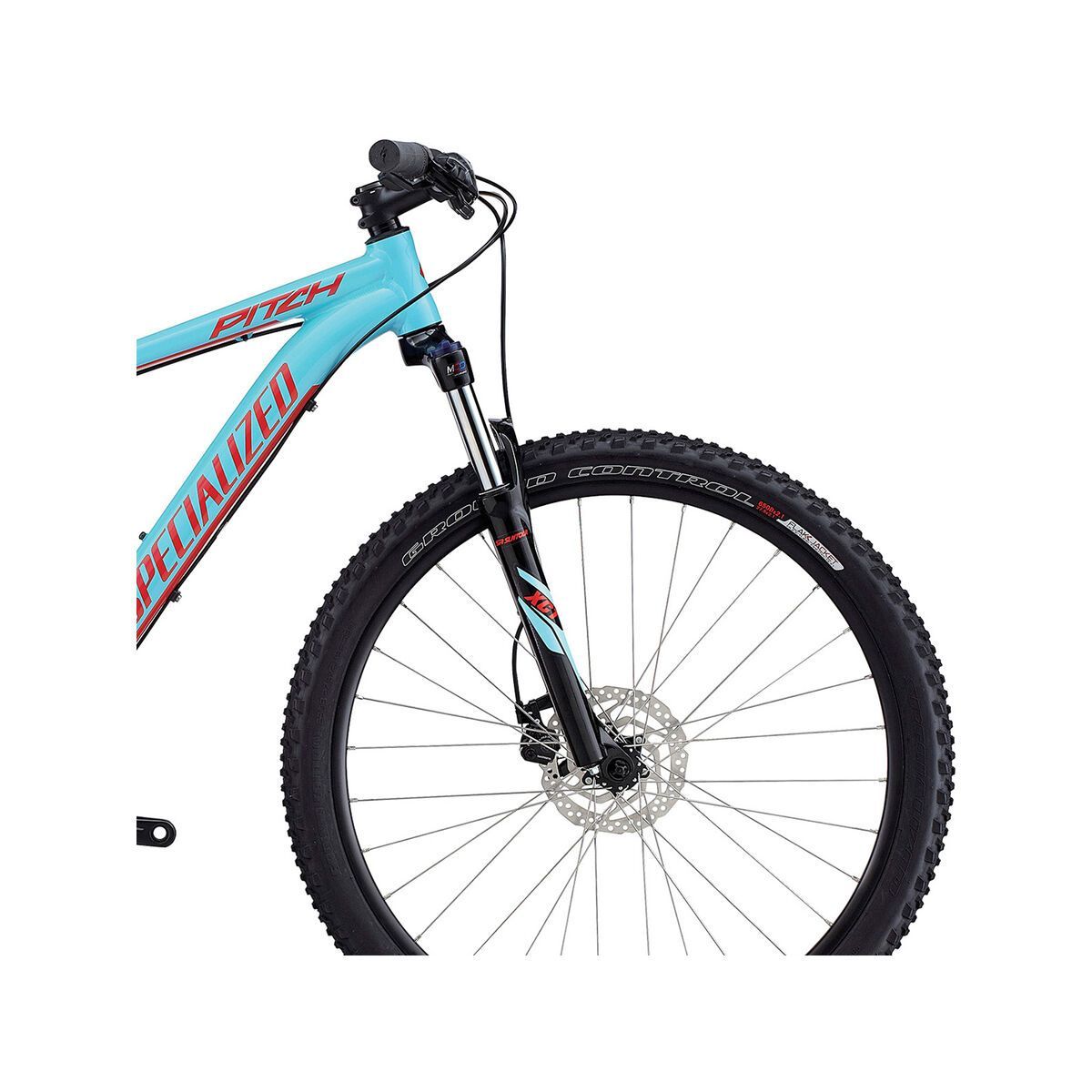 Specialized Pitch 650B, gloss light blue/nordic red - Bild 5