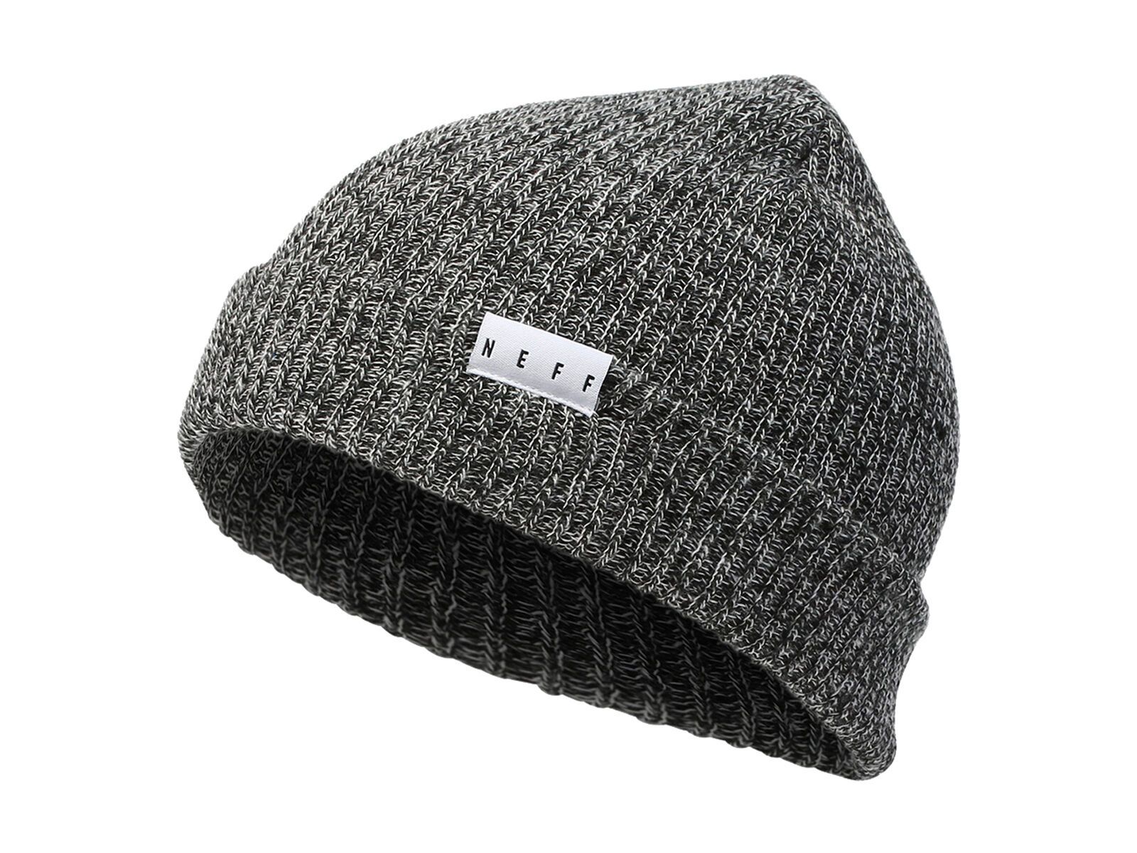 Neff Daily Heather Beanie, black/white - Bild 1