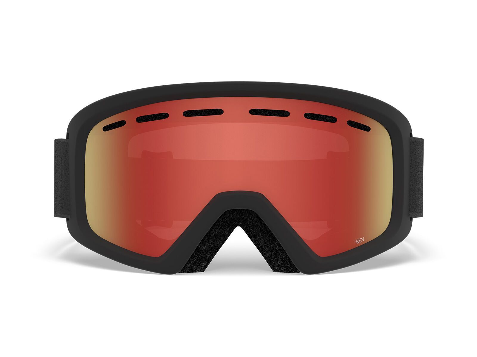 Giro Rev, black zoom/Lens: amber scarlet - Bild 2