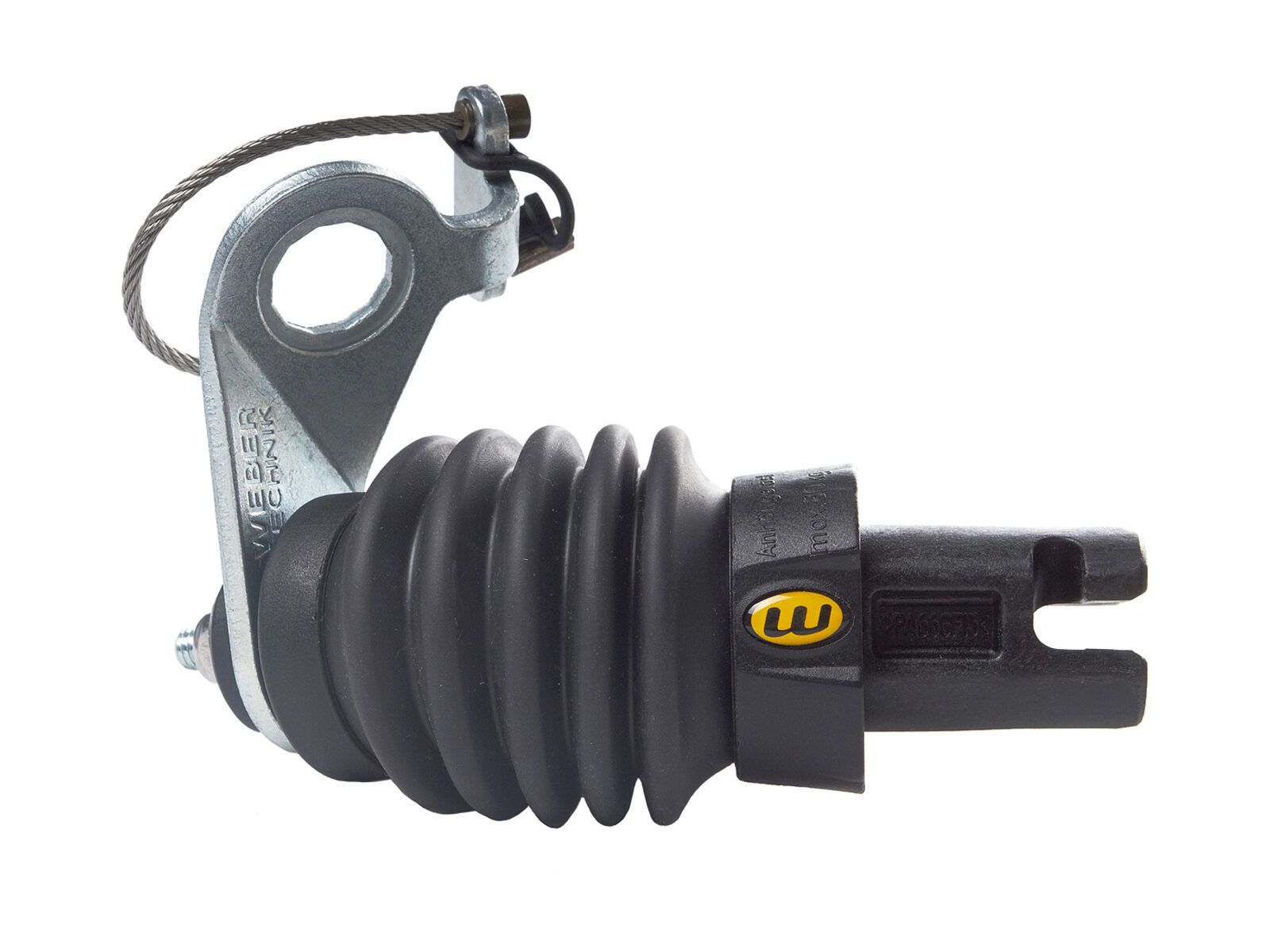 Weber E-Kupplung + Deichselanschluss Runddeichsel o. Schloss - Bild 1