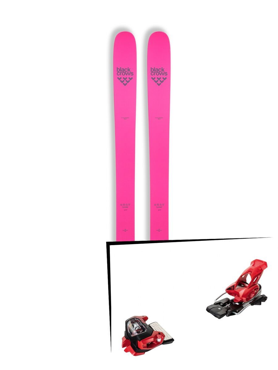 Set: Black Crows Corvus Freebird 2019 + Tyrolia Attack² 18 X GW red - Bild 1