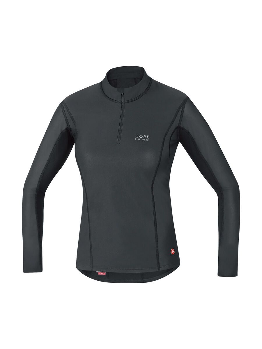 Gore Bike Wear Base Layer Windstopper Lady Turtleneck, black - Bild 1