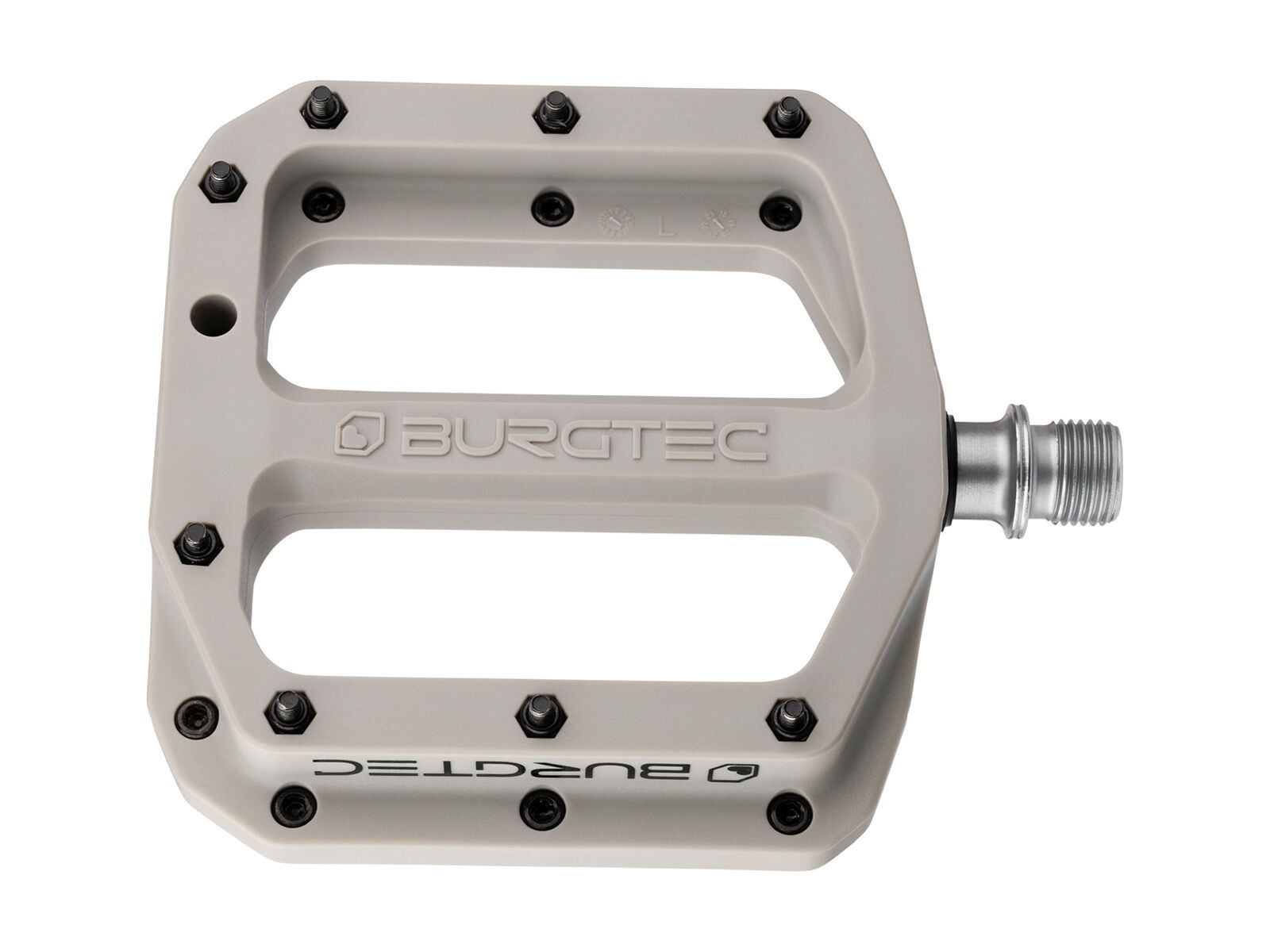 Burgtec MK4 Composite Pedals, nasa grey - Bild 1