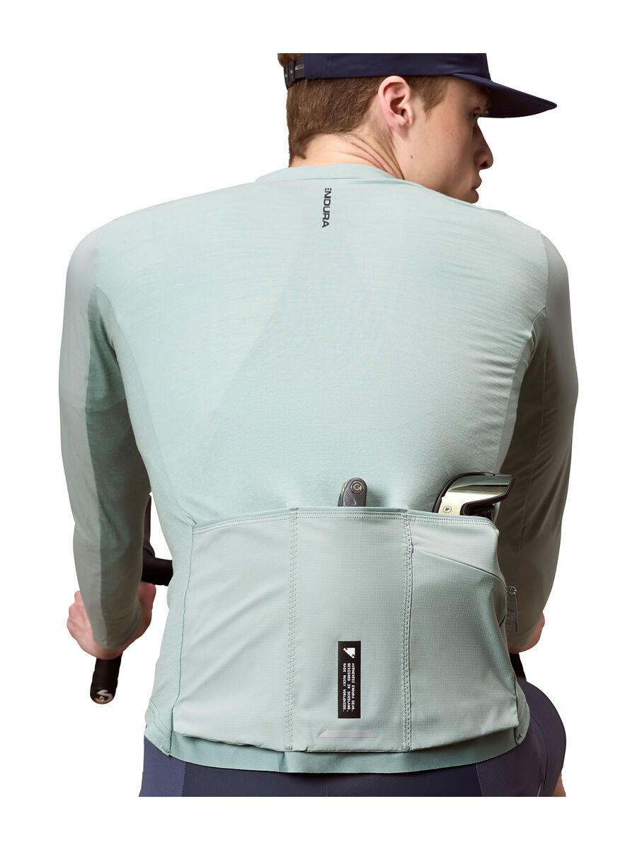 Endura AllTrack Ride Langärmeliges Trikot, sage green - Bild 8