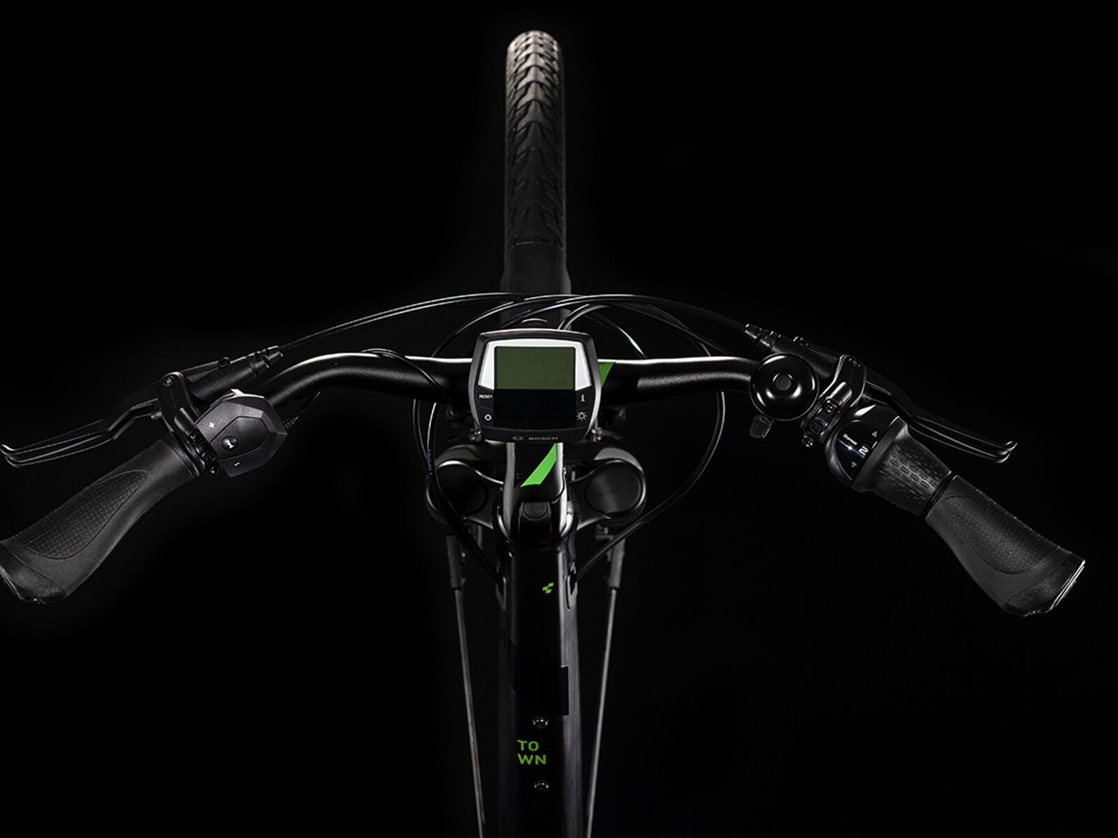 Cube Town Hybrid Pro 400, black´n´green - Bild 2
